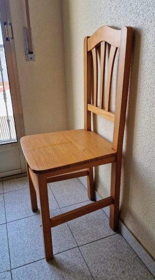 Conjunto habitación: Armario de madera maciza...