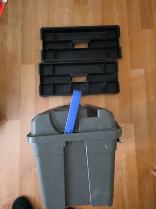 CAJA DE HERRAMIENTAS DOBLE BANDEJA