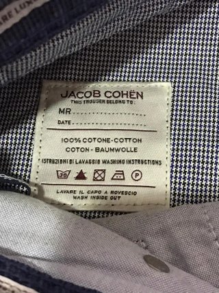 Pantaloni Jacob Cohen tg.L Uomo
