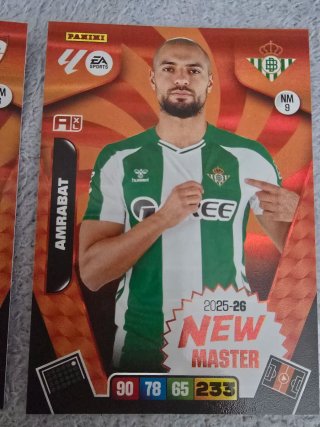 Panini Adrenalyn 2025-26 New Master Cards