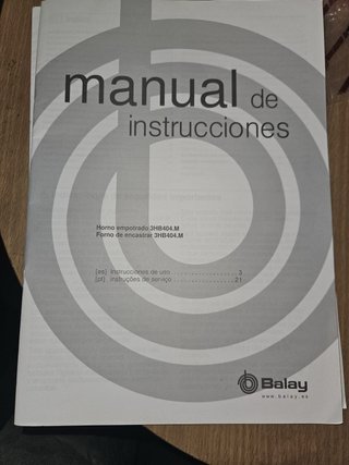 Horno Balay