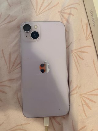 iPhone 14 Plus con caja salud de bateria 75