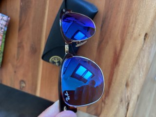 Gafas de sol Ray-Ban Clubmaster Azul/Marrón