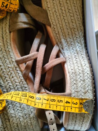 Sandalias ZAPSHOP Beige/Marrón Cuña
