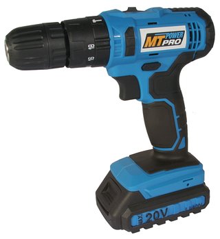 Taladro Percutor Inalámbrico 20V MT Power Pro