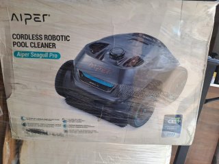 Robot Limpiafondos Aiper Gris y Dorado