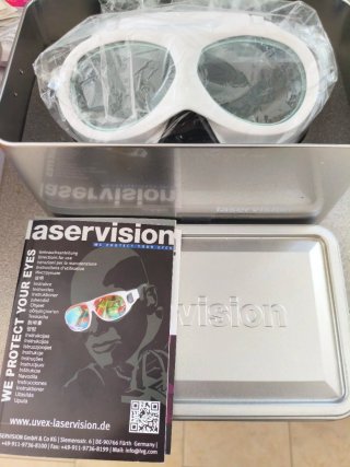 Gafas de seguridad para láser