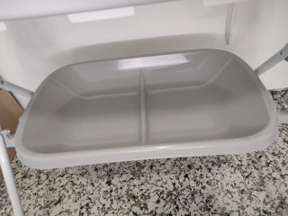 Bañera cambiador bebé con patas