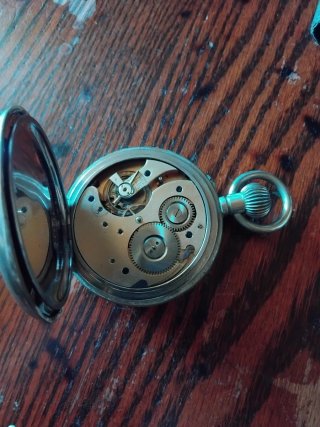 Reloj de bolsillo antiguo grande