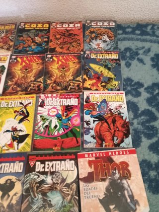Lote comics biblioteca Marvel