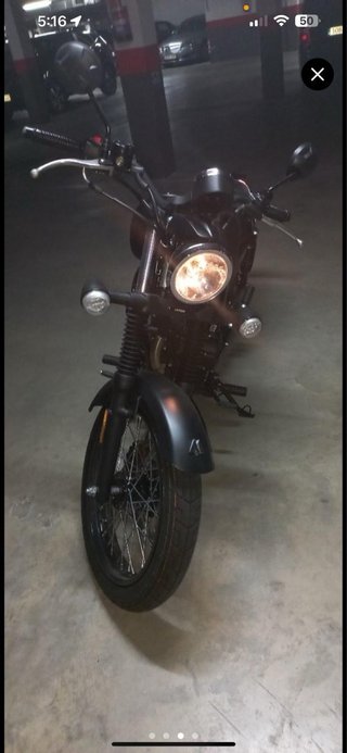 Motron Revolver 125cc Negra