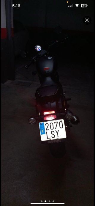 Motron Revolver 125cc Negra