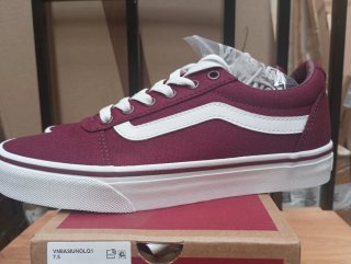 Vans Zapatillas Canvas Burdeos Talla 38