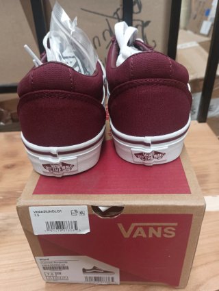 Vans Zapatillas Canvas Burdeos Talla 38