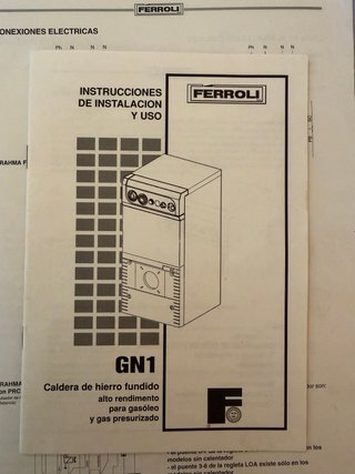 Sistema Calefacción gasoil.