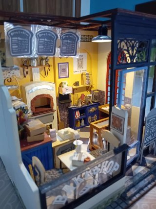 Maqueta Panadería Montada a Mano