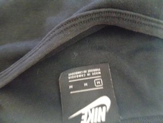 Top Nike Negro Talla M