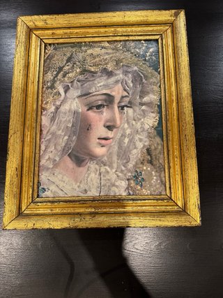 Cuadro Virgen de la Esperanza Macarena Años 60
