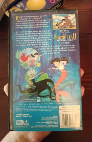 La Sirenetta II - Ritorno agli Abissi VHS Disney