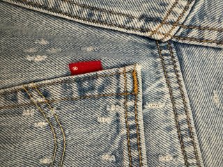 Shorts vaqueros levis bordados
