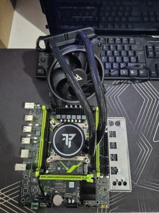 Conjunto X99 Placa Base, procesador y aio