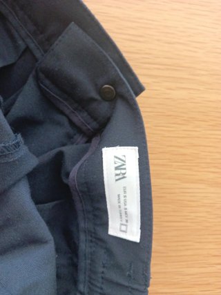 Traje Zara Azul Marino Talla eur 44