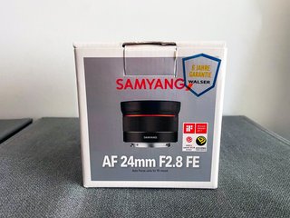 Objetivo Samyang AF 24mm F2.8 Sony E
