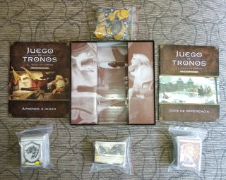 JUEGO DE TRONOS CARTAS LCG 2E + HBO ESPAÑOL JUEGOS