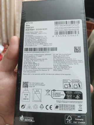 Vivo V70 FE 512GB Blu