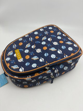 Mochila Escolar Rubio Planetas Azul