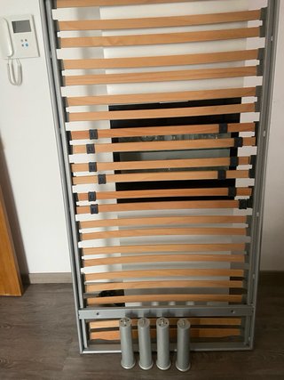Somier Flex 90cm + Colchón Viscoelástico