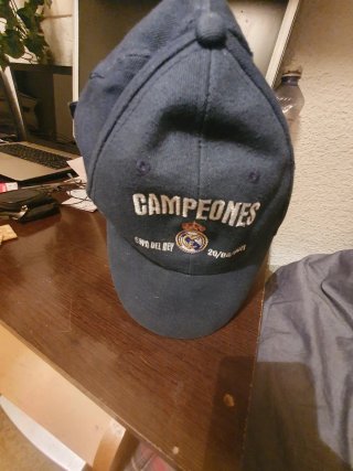 Gorra Campeones Real Madrid 2011