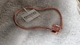 Pulsera Pandora Rosa Oro