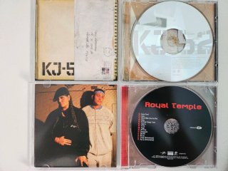 Lote 3 CDs/DVDs: Funky, KJ-52, Royal Temple