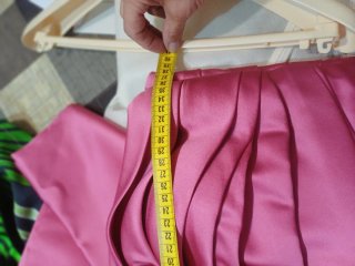 Vestido de fiesta rosa