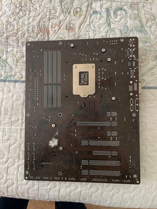 Placa base MSI Z77A-G43 (No funciona)