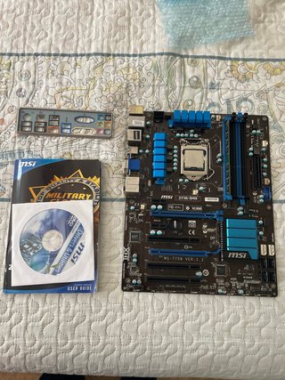 Placa base MSI Z77A-G43 (No funciona)