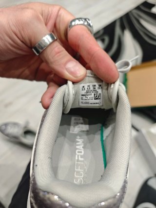 Puma Karmen Glitz 36 Argento Glitterate