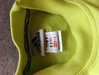 Sudadera Adidas Azul y Amarilla