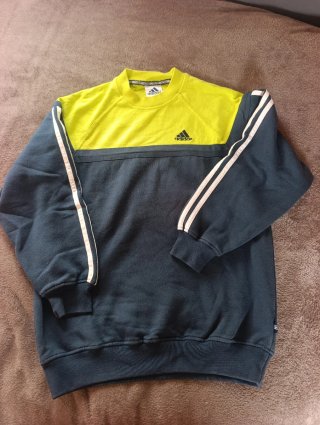 Sudadera Adidas Azul y Amarilla