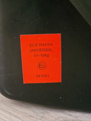 Sillita de coche grupo 0+ Giordani