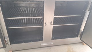 Mesa Fría Inox Industrial con Fregadero