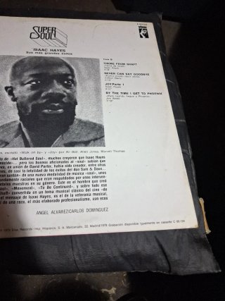 Vinilo Isaac Hayes Super Soul 8