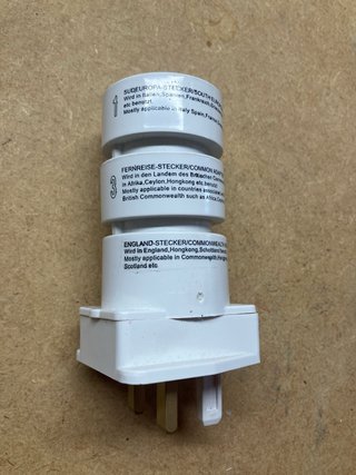 Adaptadores Enchufe Viaje (3uds)