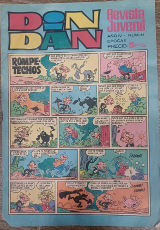 Lote 8 Cómics y Tebeos antiguos.