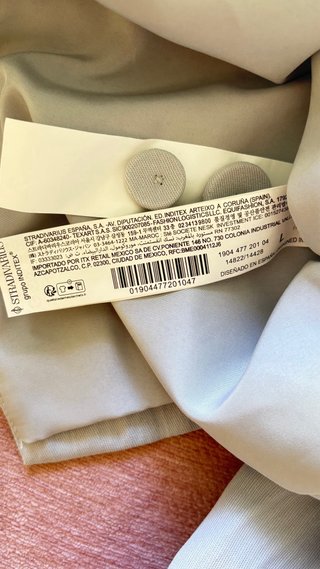 Blazer Stradivarius gris cropped