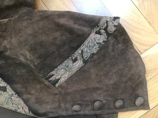 Chaquetón vintage de ante