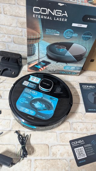Cecotec Conga Eterna Robot Aspirador y Fregasuelos