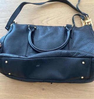 Borsa donna in pelle nera