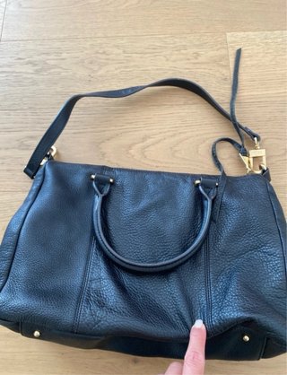 Borsa donna in pelle nera